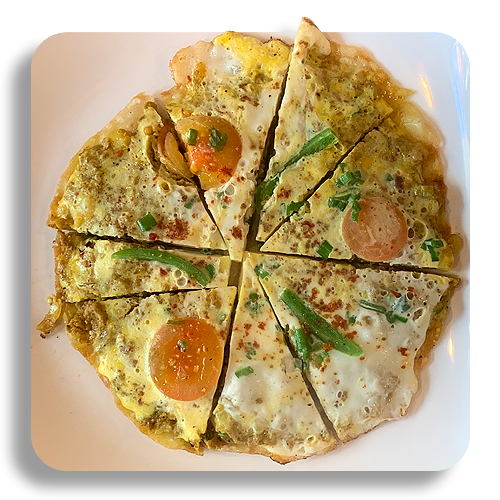 Chicken Egg Chatamari